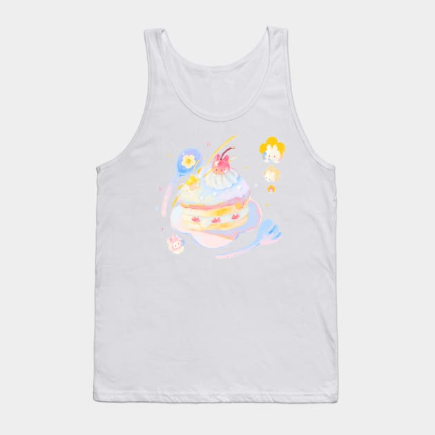 Shooting Star Cake Tank Top by happyyu